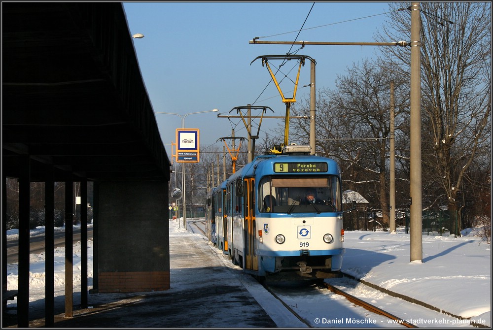 Острава, Tatra T3R.P № 919