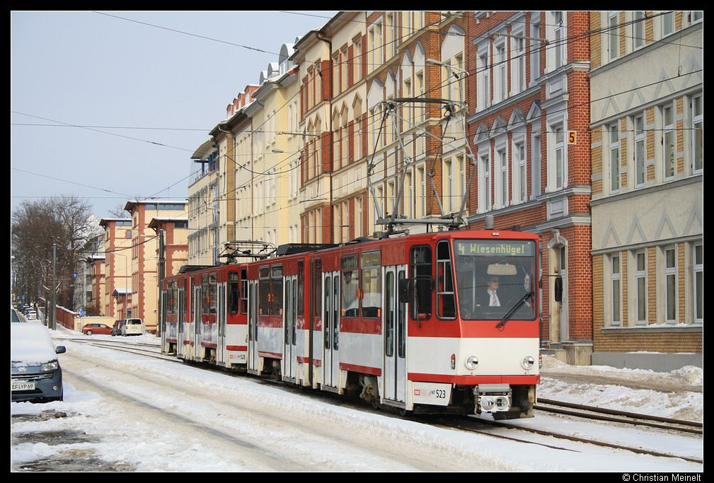Эрфурт, Tatra KT4D № 523