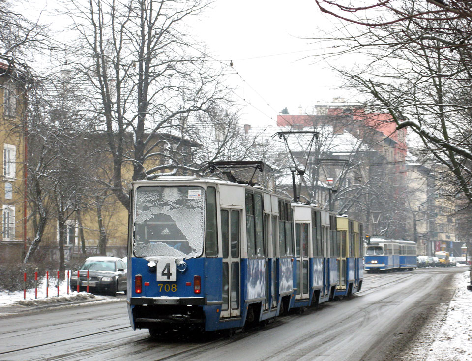 Краков, Konstal 105Na № 708