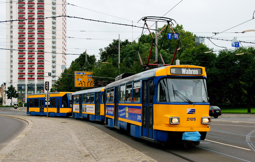 Лейпциг, Tatra T4D-M1 № 2105