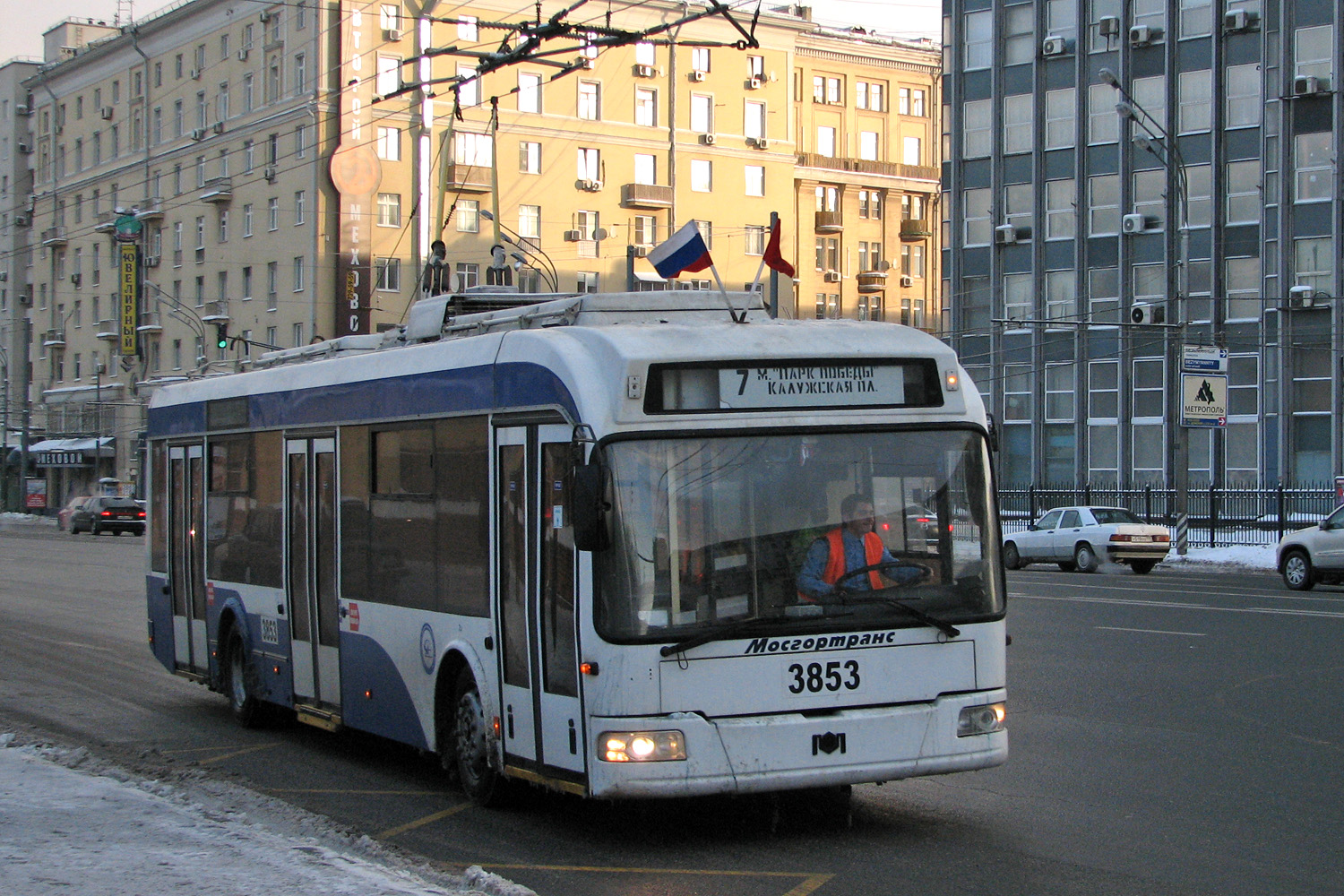 Москва, СВАРЗ-6235.01 (БКМ 32100М) № 3853