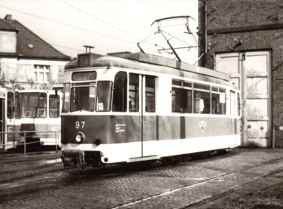 Котбус, Gotha T57 № 97; Котбус — Старые фотографии Котбус, Gotha T57 № 97; Котбус — Старые фотографии