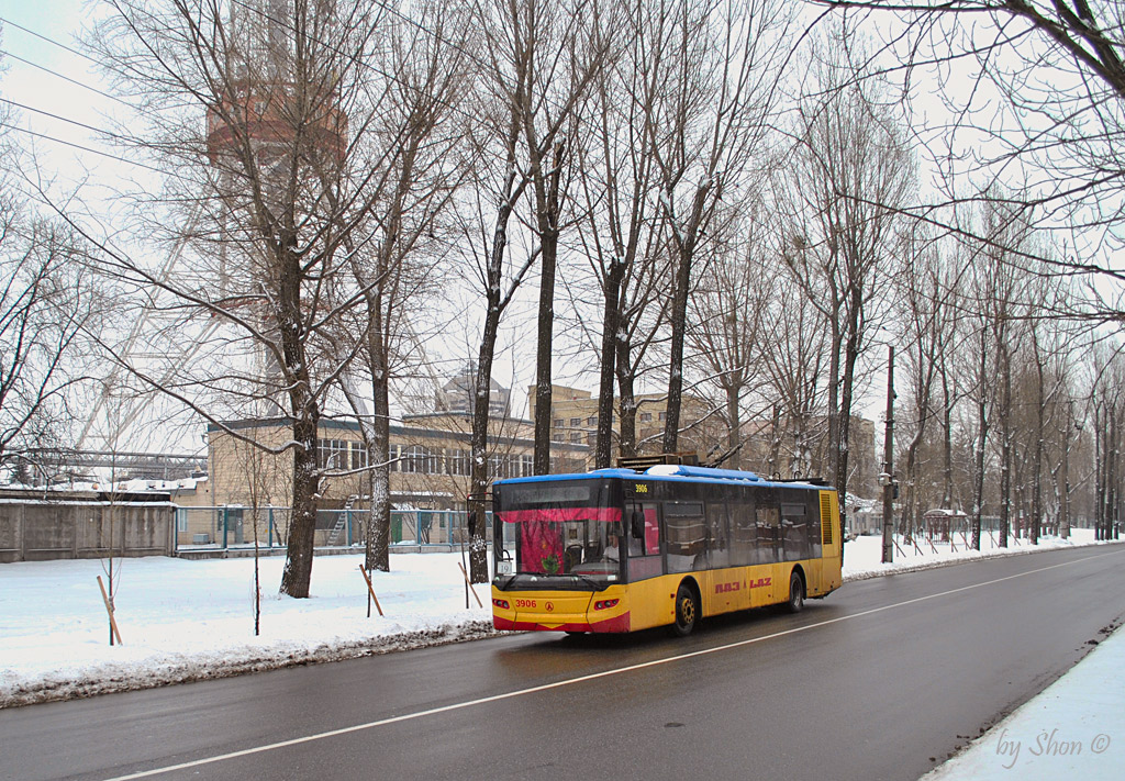 Киев, ЛАЗ E183D1 № 3906
