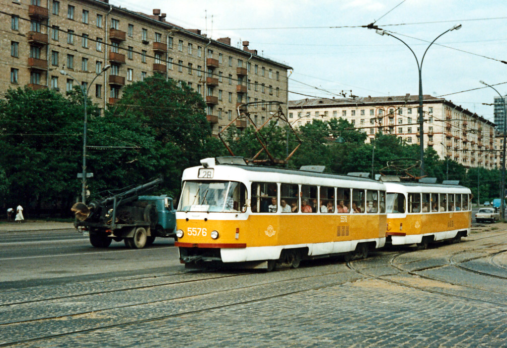 Москва, Tatra T3SU № 5576 Москва, Tatra T3SU № 5576