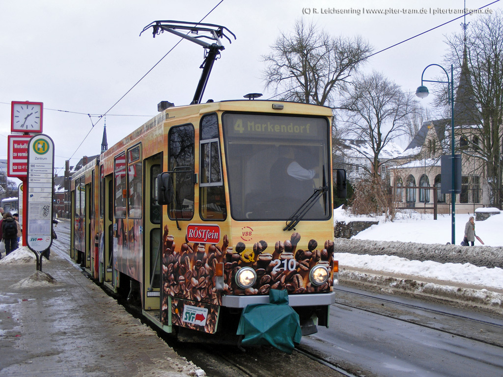 Frankfurt an der Oder, Tatra KT4DM № 210