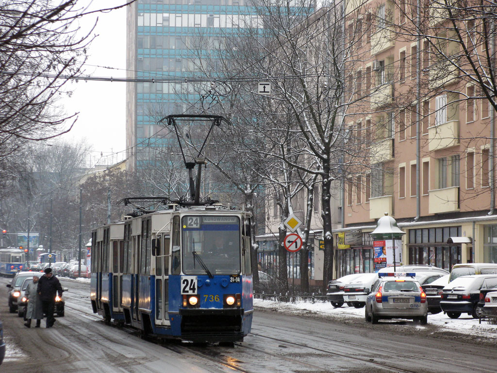 Кракаў, Konstal 105Na № 736