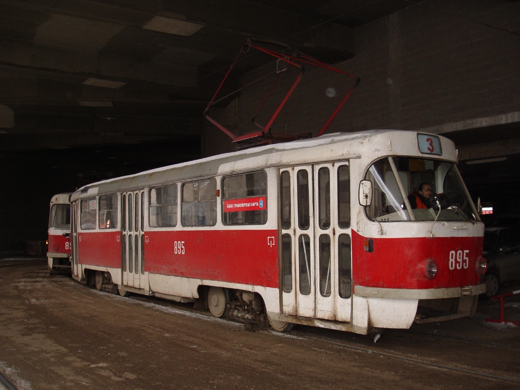 Самара, Tatra T3SU № 895; Самара — Конечные станции и кольца (трамвай)