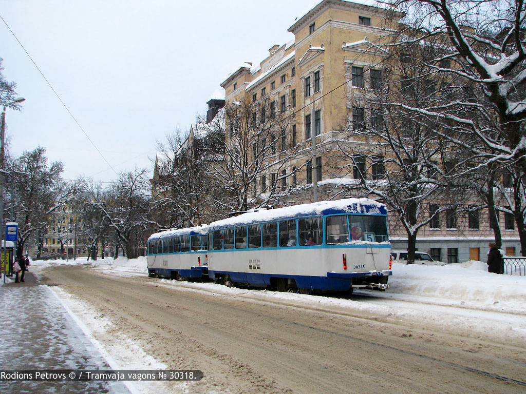 Riga, Tatra T3A č. 30318