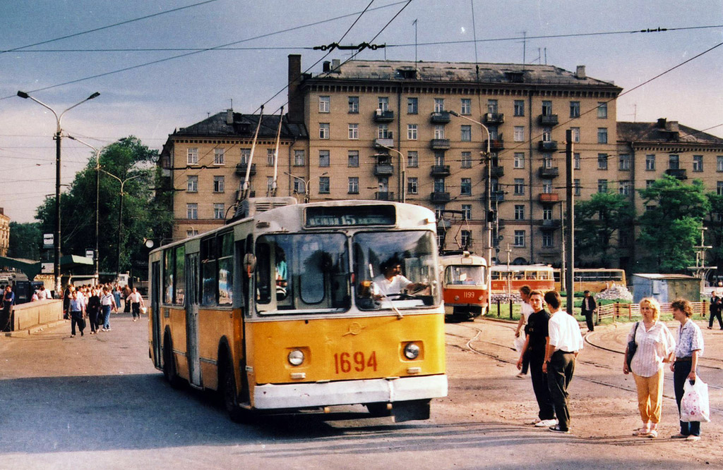Dnipro, ZiU-682V # 1694; Dnipro — Old photos: Shots by foreign photographers