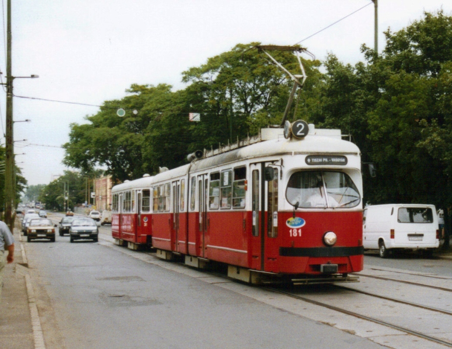 Miszkolc, SGP Type E1 Nr 181 Miszkolc, SGP Type E1 Nr 181