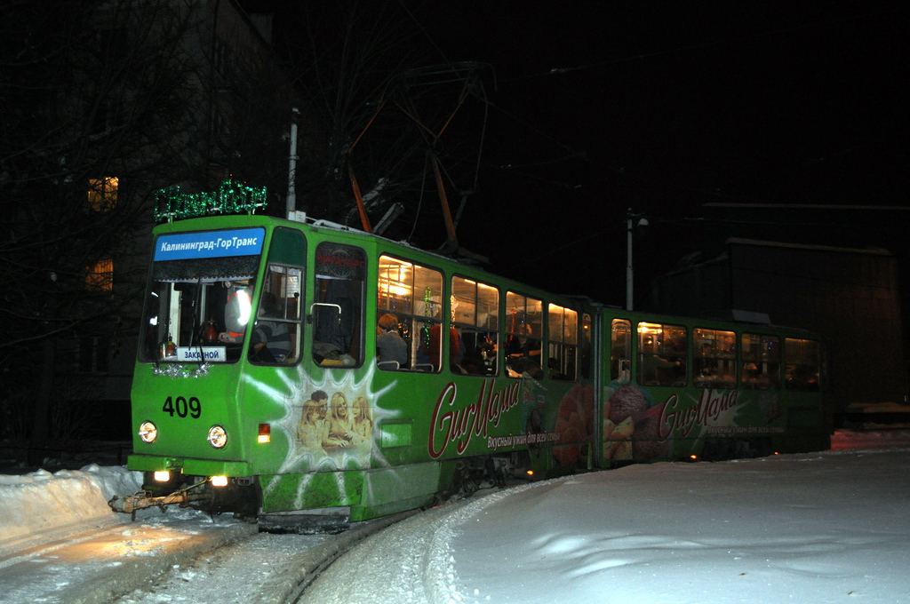 Kaliningrad, Tatra KT4SU # 409