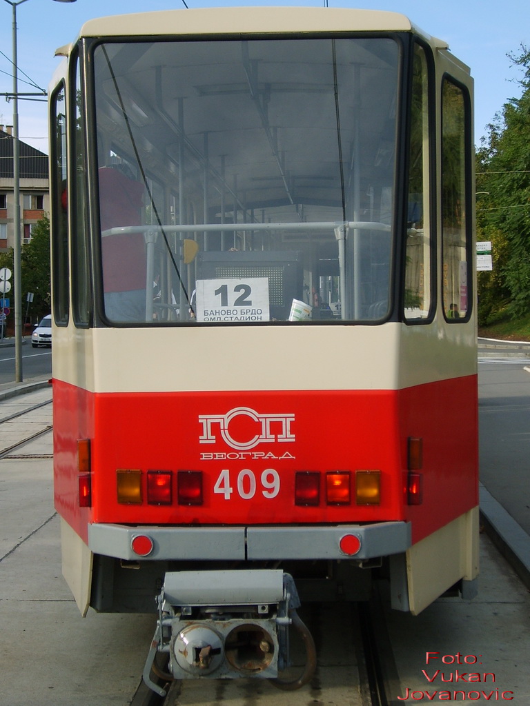 Белград, Tatra KT4M-YUB № 409