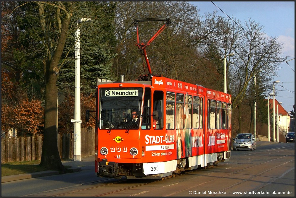 Плауэн, Tatra KT4DMC № 208