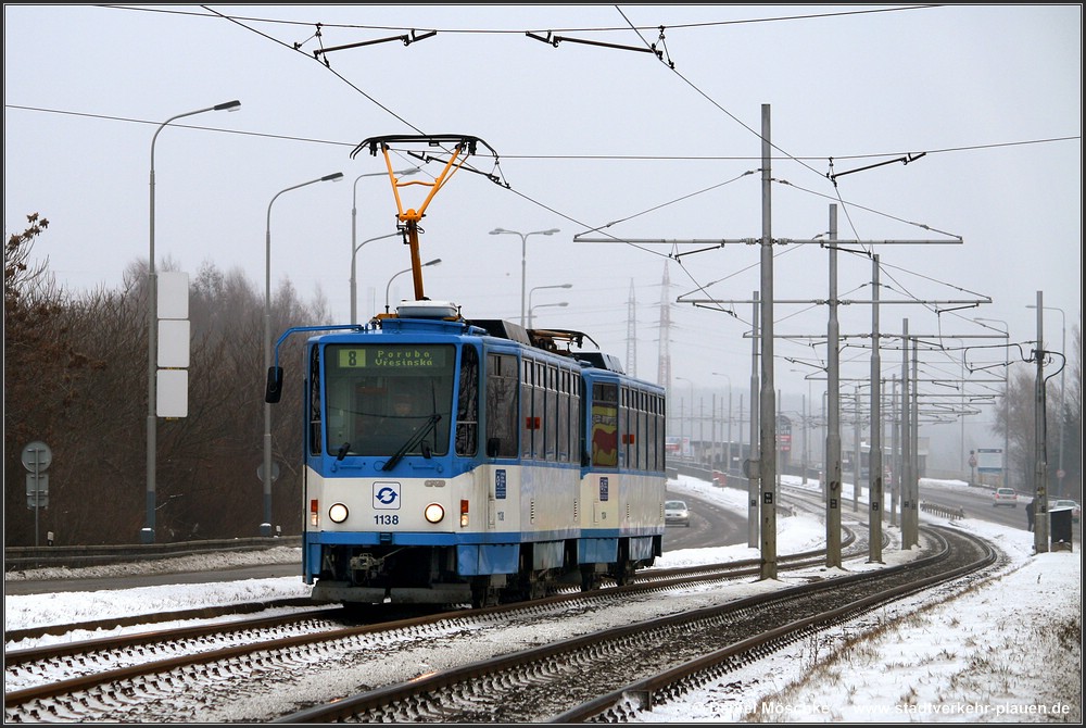 Острава, Tatra T6A5 № 1138