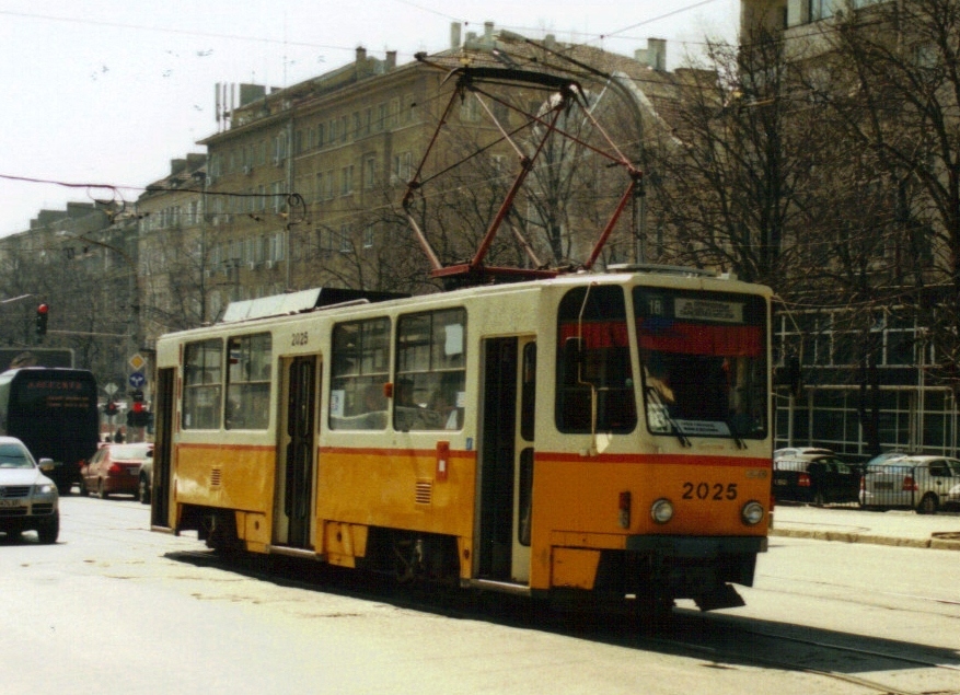 Sofia, Tatra T6A2B Nr. 2025
