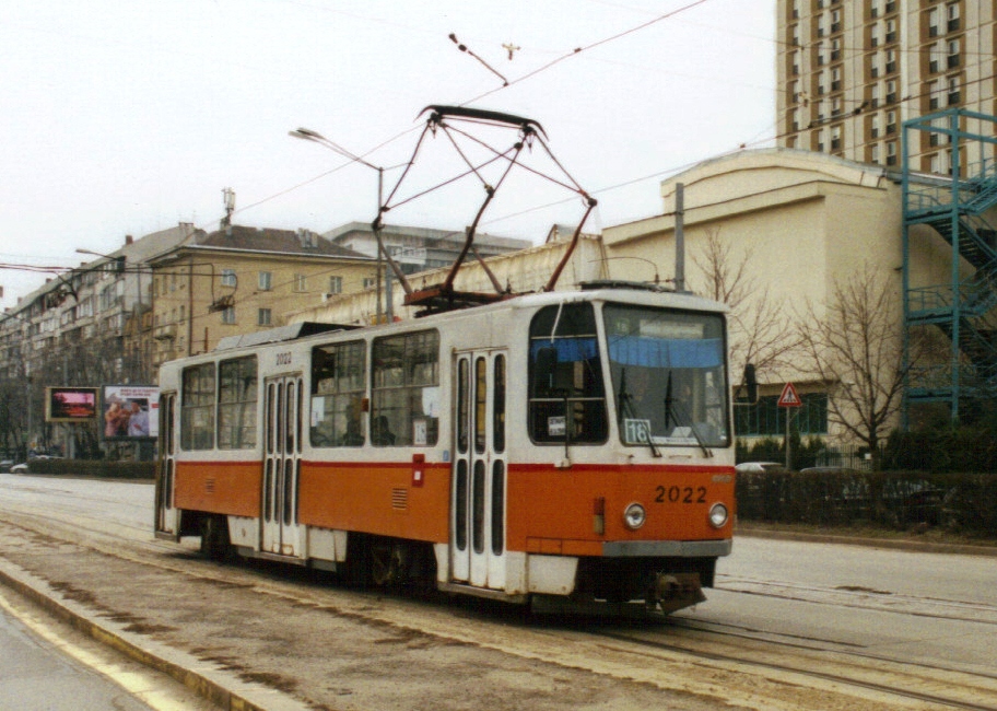 Sofia, Tatra T6A2B № 2022 Sofia, Tatra T6A2B № 2022