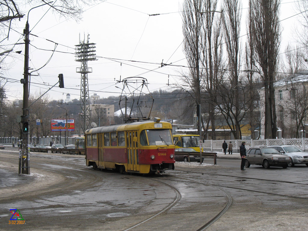 Киев, Tatra T3SU № 5968