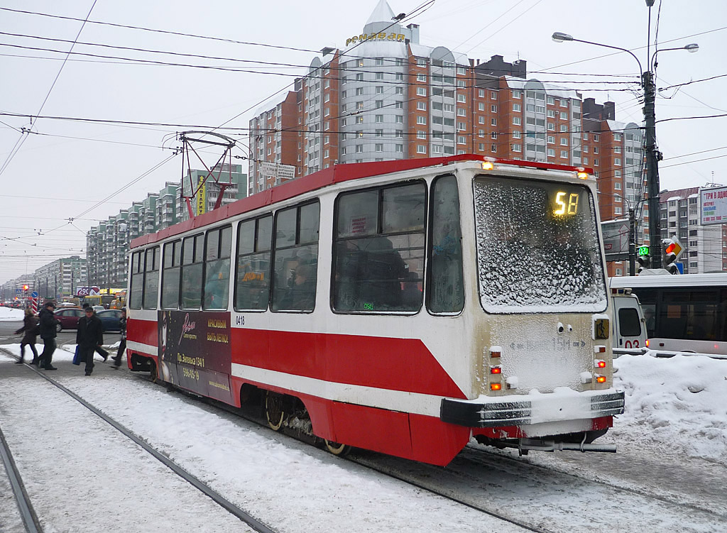 Санкт-Петербург, 71-134К (ЛМ-99К) № 0418