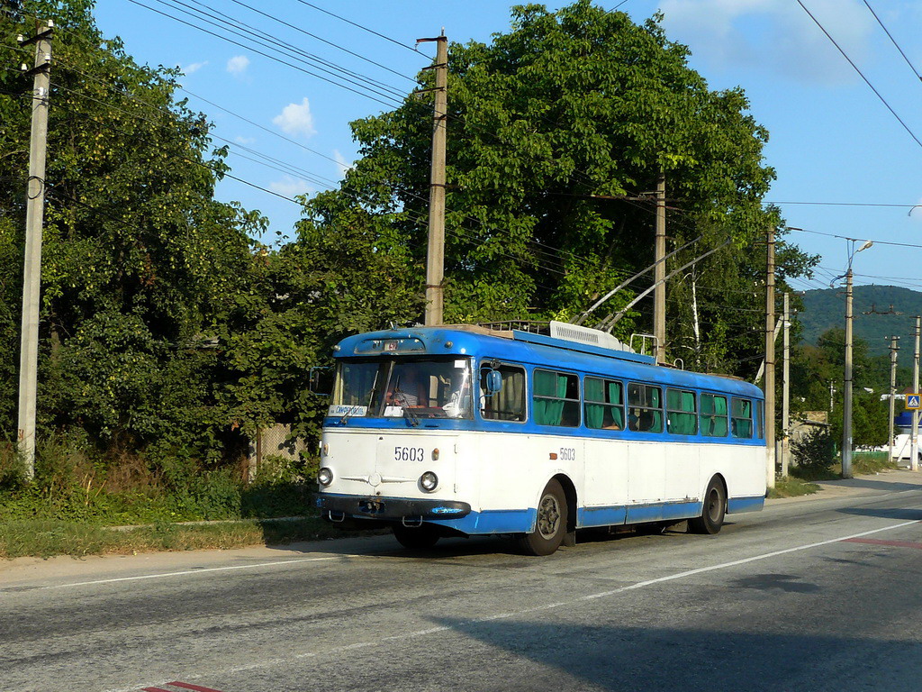 Крымский троллейбус, Škoda 9Tr24 № 5603