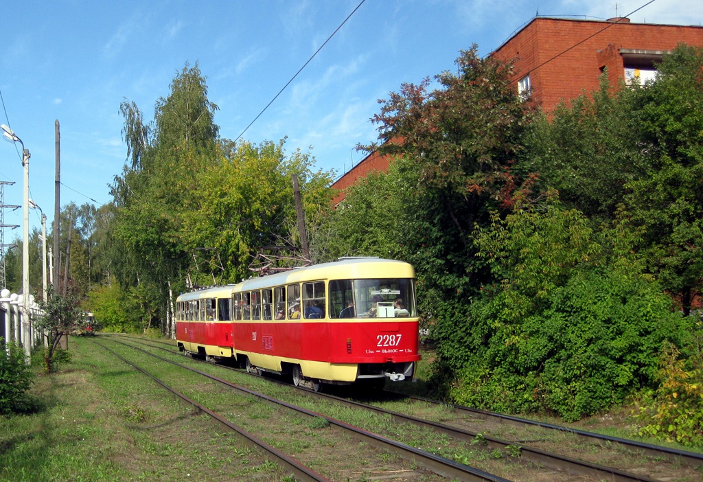 Ижевск, Tatra T3SU (двухдверная) № 2287