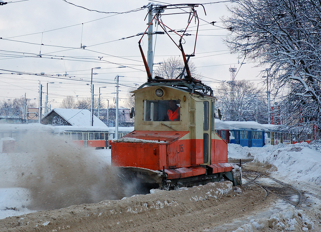 Kaliningrad, Snow removal car Nr. 05 Kaliningrad, Snow removal car Nr. 05