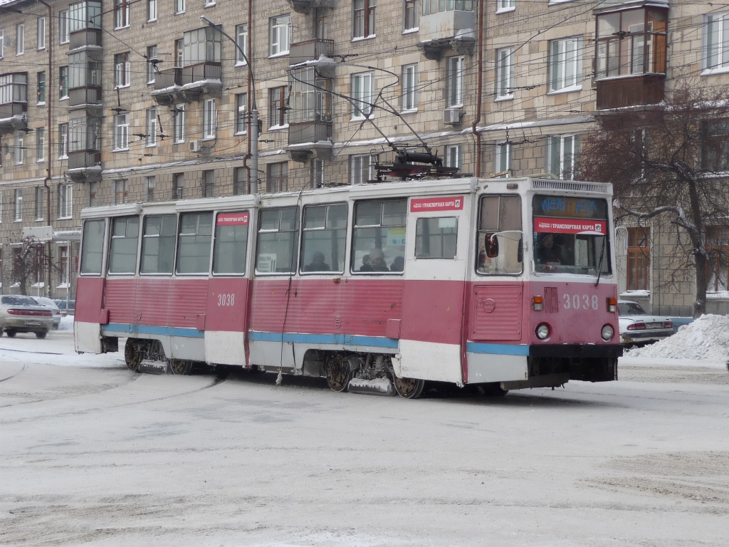 Новосибирск, 71-605 (КТМ-5М3) № 3038