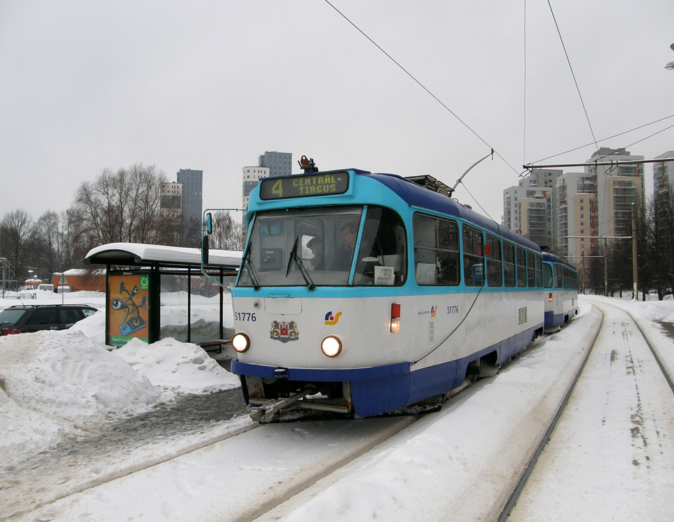 Рига, Tatra T3A № 51776