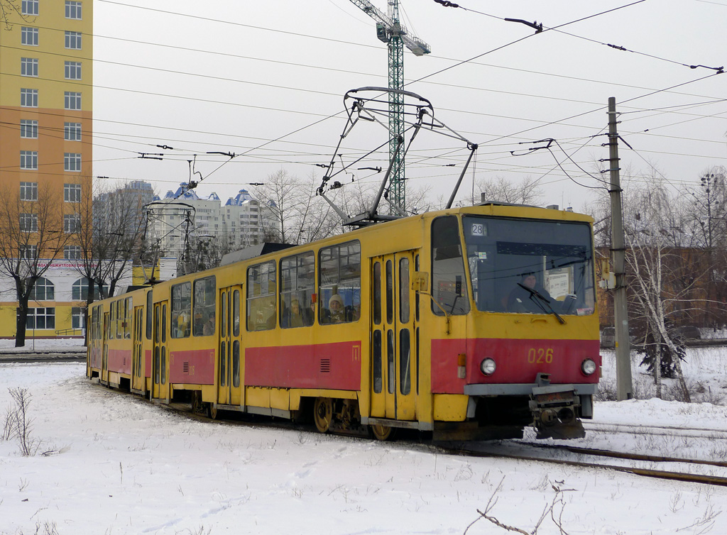 Киев, Tatra T6B5SU № 026