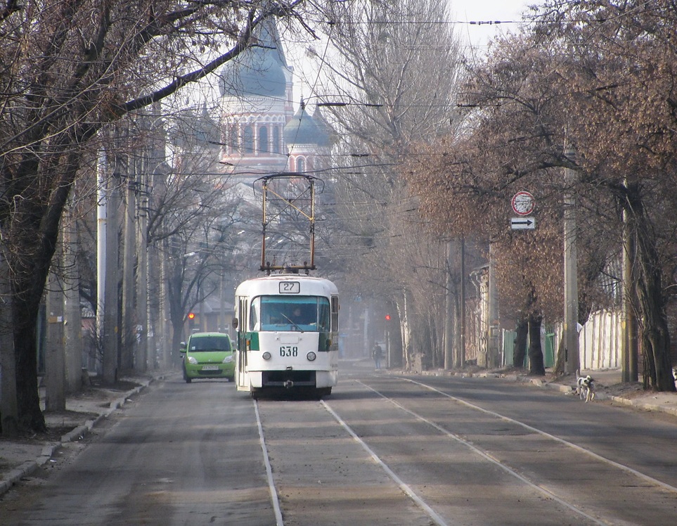 Харьков, Tatra T3SU № 638