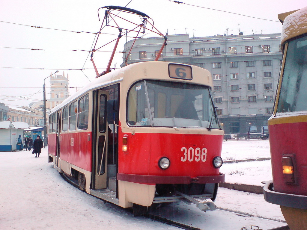 Харьков, Tatra T3SU № 3098
