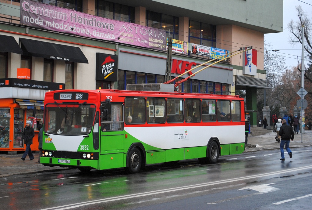 Люблин, Jelcz/KPNA PR110E № 3832