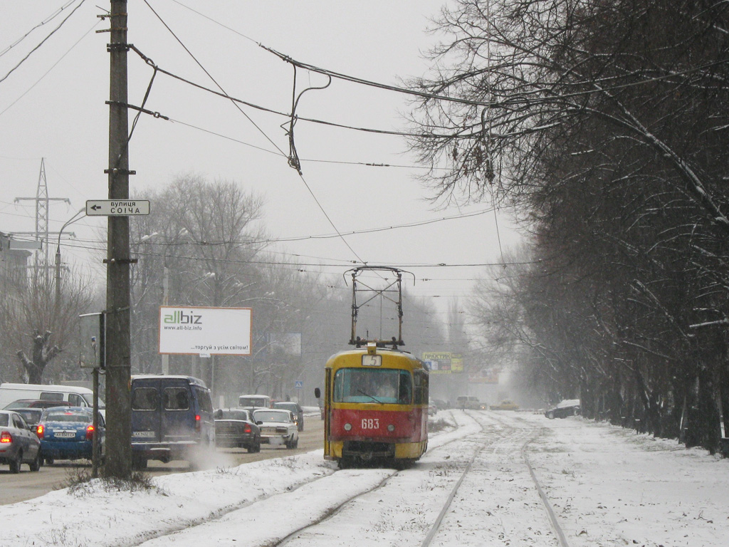Харьков, Tatra T3SU № 683