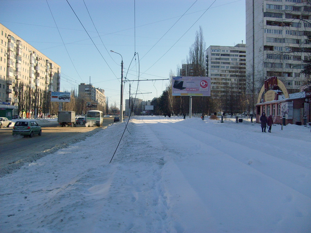 Voronège — Tram network and infrastructure