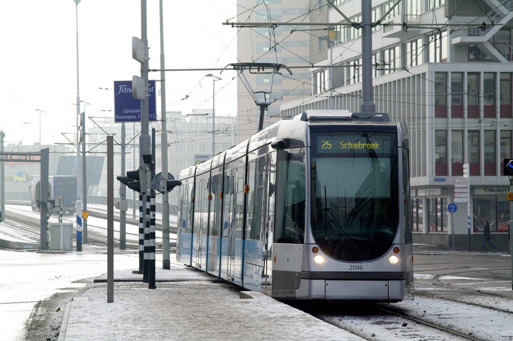 Роттердам, Alstom Citadis 302 № 2046