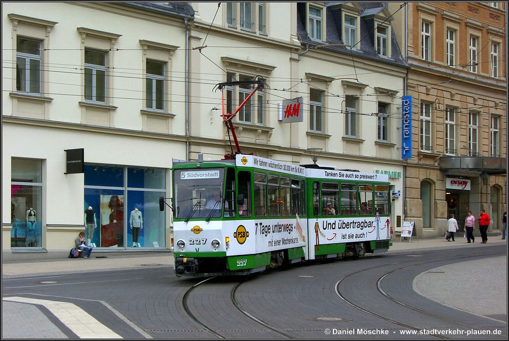 Плауэн, Tatra KT4DMC № 227