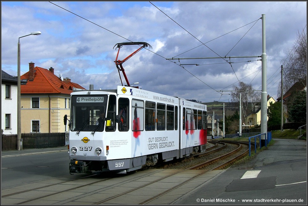 Плауэн, Tatra KT4DMC № 227