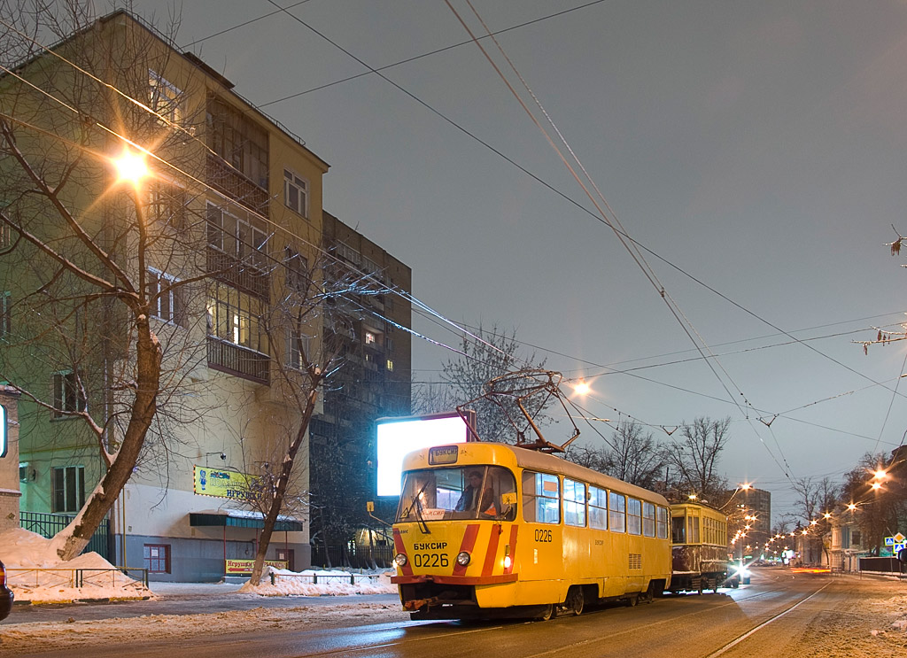 Москва, Tatra T3SU № 0226