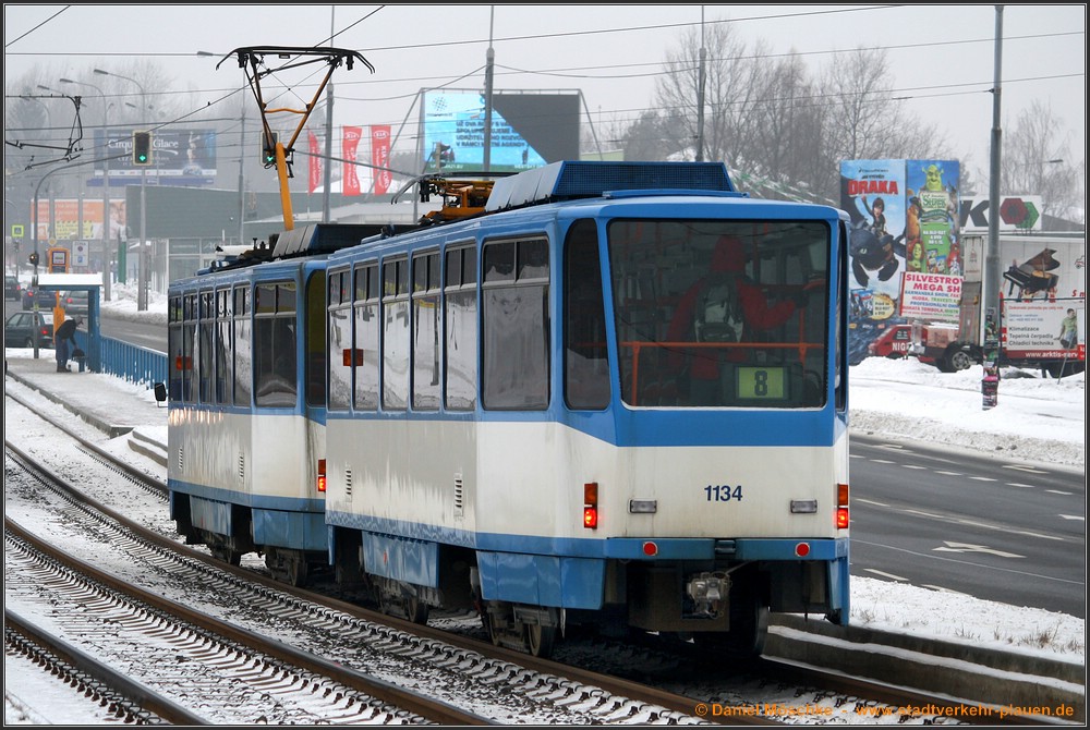 Острава, Tatra T6A5 № 1134