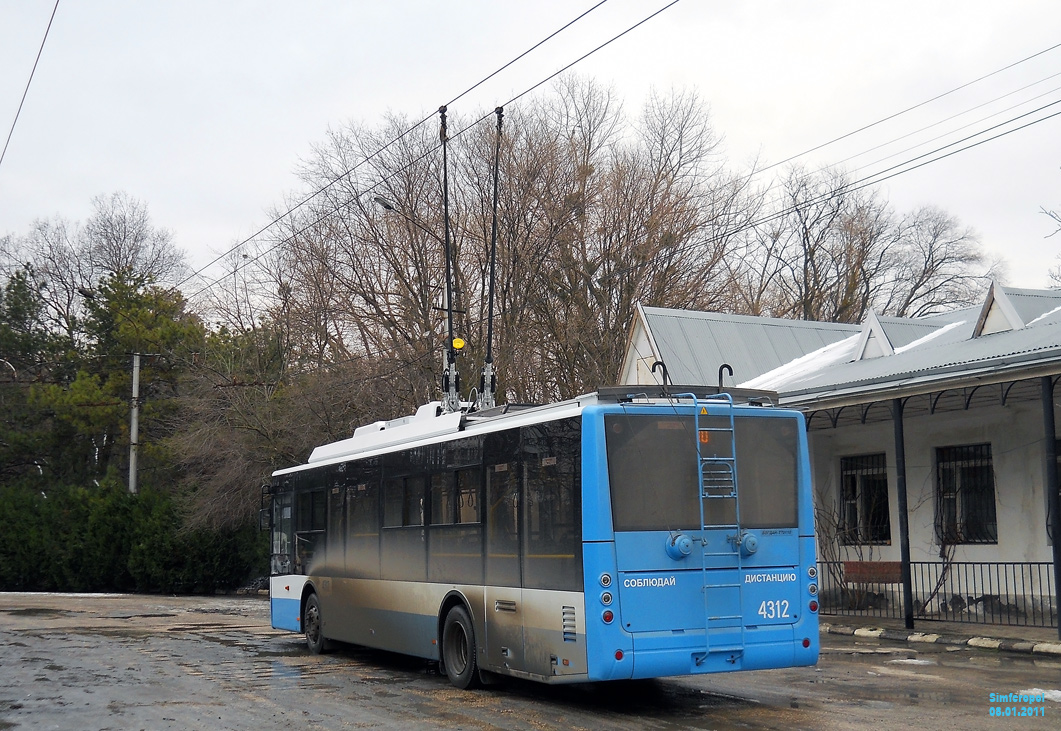 Крымский троллейбус, Богдан Т70110 № 4312