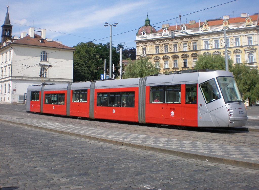 Прага, Škoda 14T Elektra № 9132