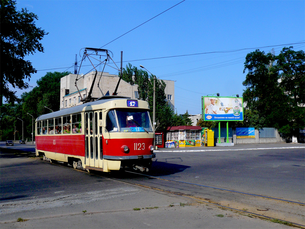 დნიპრო, Tatra T3SU (2-door) № 1123 დნიპრო, Tatra T3SU (2-door) № 1123