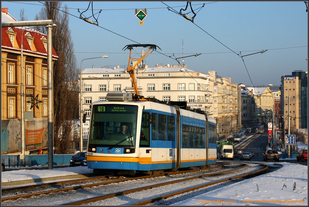 Острава, Škoda 03T2 Astra № 1208