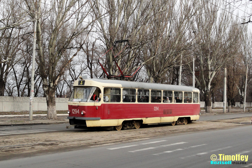 Днепр, Tatra T3SU № 1294