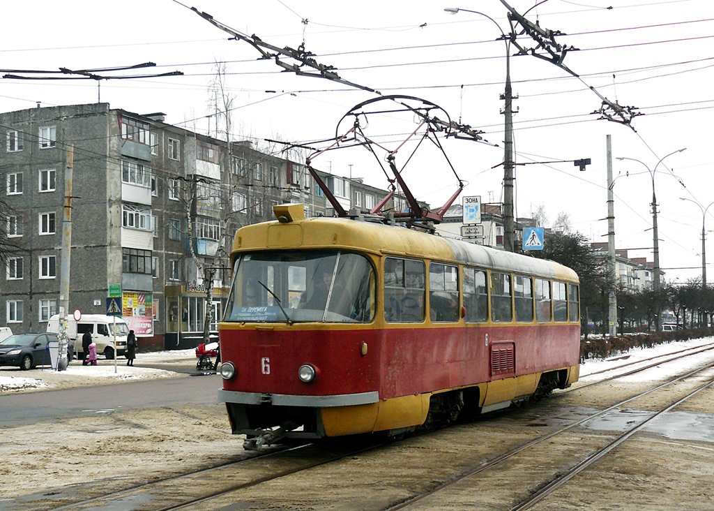 Житомир, Tatra T4SU № 6