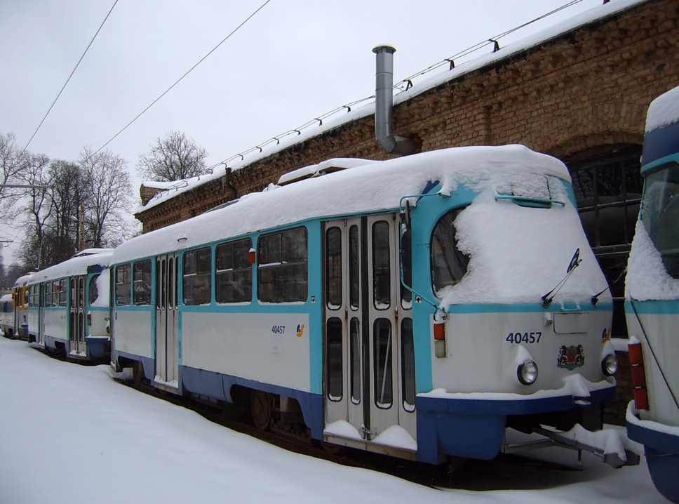 Riga, Tatra T3A # 40457 Riga, Tatra T3A # 40457