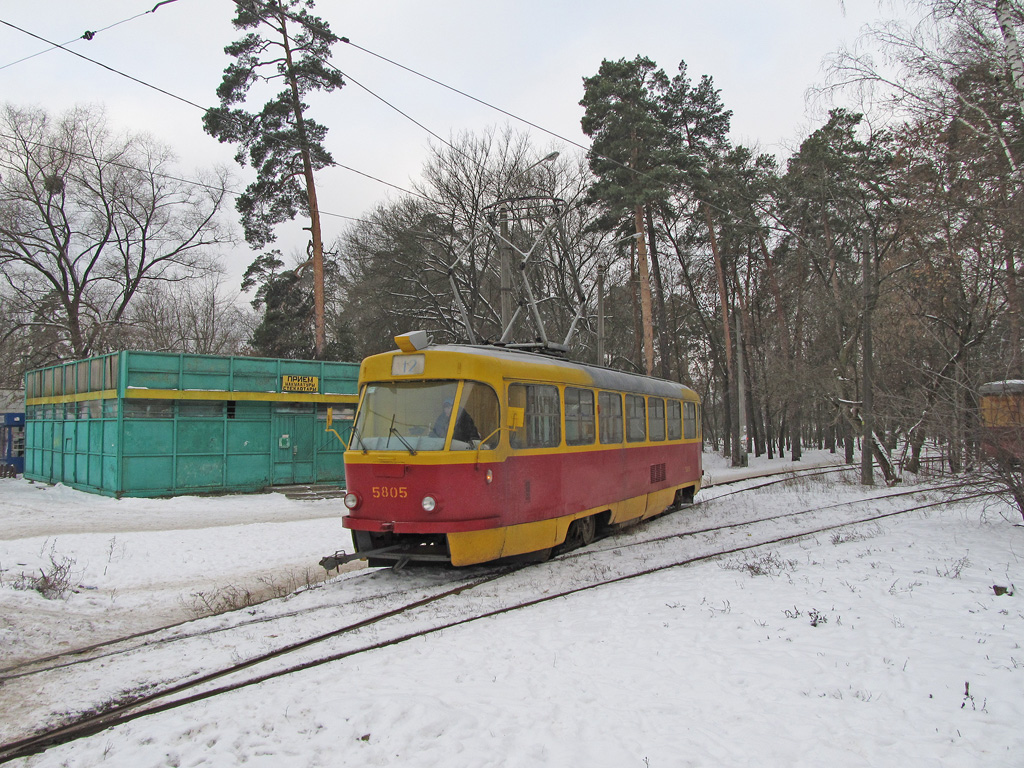Киев, Tatra T3SU № 5805