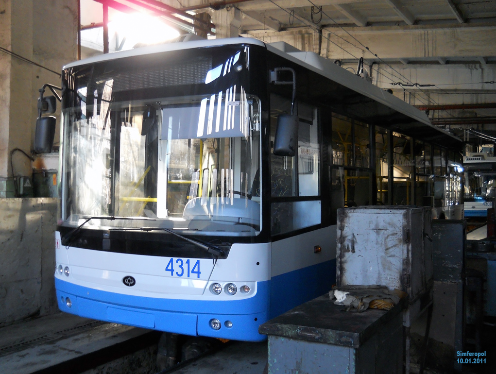 Крымский троллейбус, Богдан Т70110 № 4314