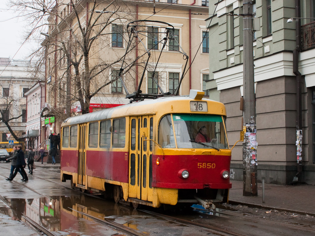 Київ, Tatra T3SU № 5850 Київ, Tatra T3SU № 5850
