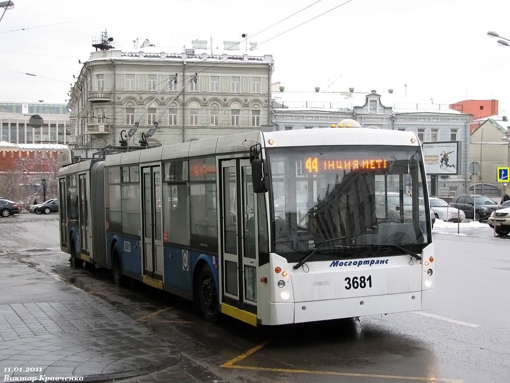 Москва, Тролза-6206.01 «Мегаполис» № 3681