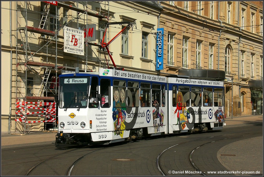 Plauen, Tatra KT4DMC N°. 239 Plauen, Tatra KT4DMC N°. 239
